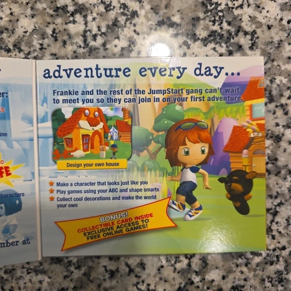 NEW Sealed Jumpstart‎ 3D Virtual World DVD